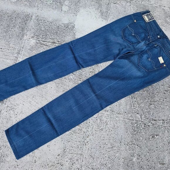 Replay Women Jeans Blue Skinny TRACEEMAN 100% Cotton Denim Jean Size 28 $180 - Picture 9 of 11